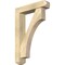 Ekena Millwork Westlake Craftsman Rough Sawn Bracket w/ Offset Brace, Douglas Fir, 6"W x 26"D x 38"H BKT0604X26X38WTL04RDF - alternate 1